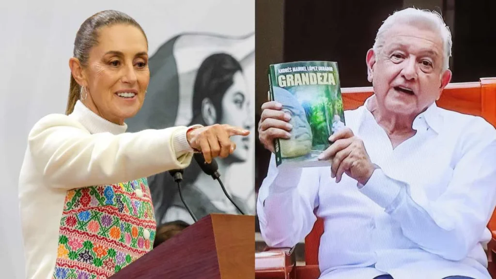 Sheinbaum recomienda leer el libro 'Grandeza' de AMLO