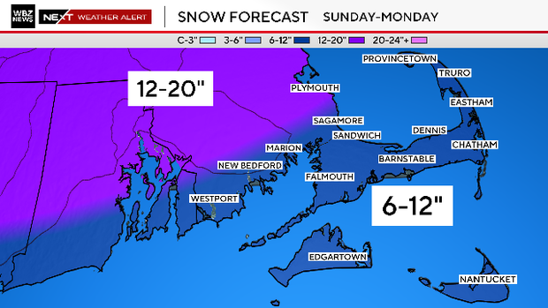 How much snow is Boston getting this weekend? Here's a closer look at ...