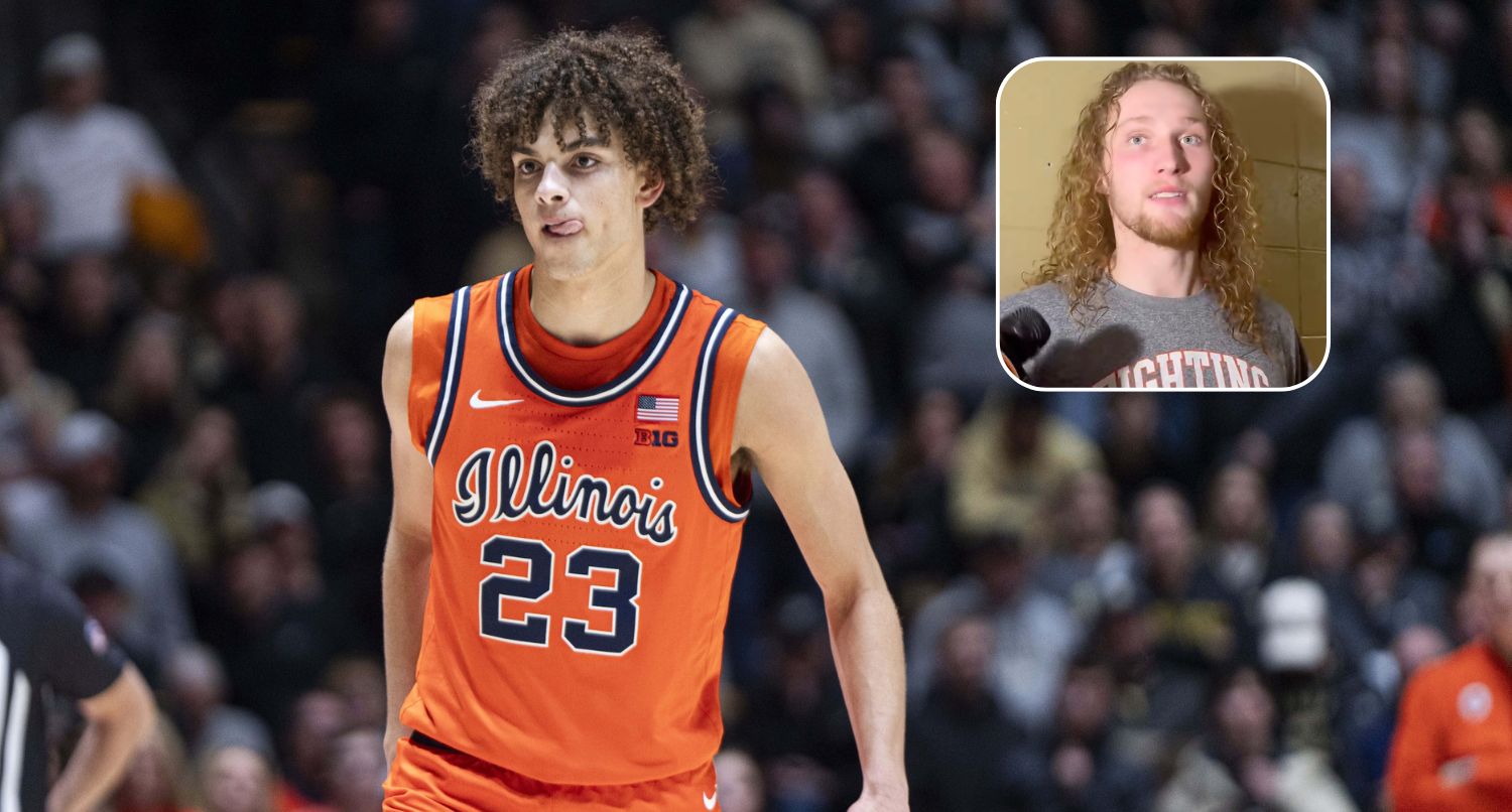 Illinois player has wild quote about teammate's performance