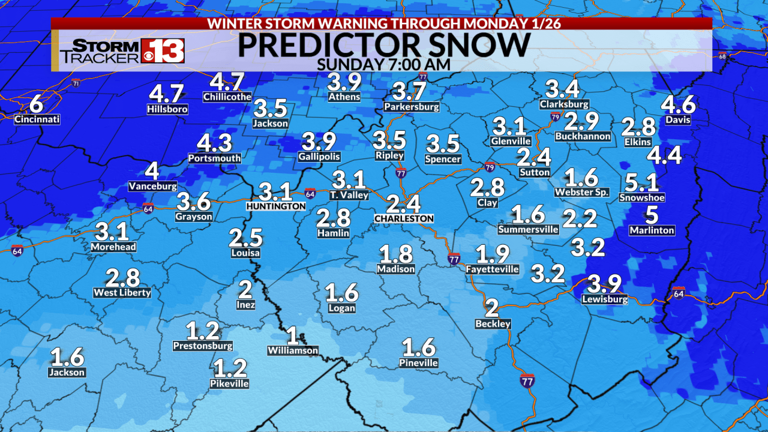 Storm update Saturday night: More ice in spots Sunday