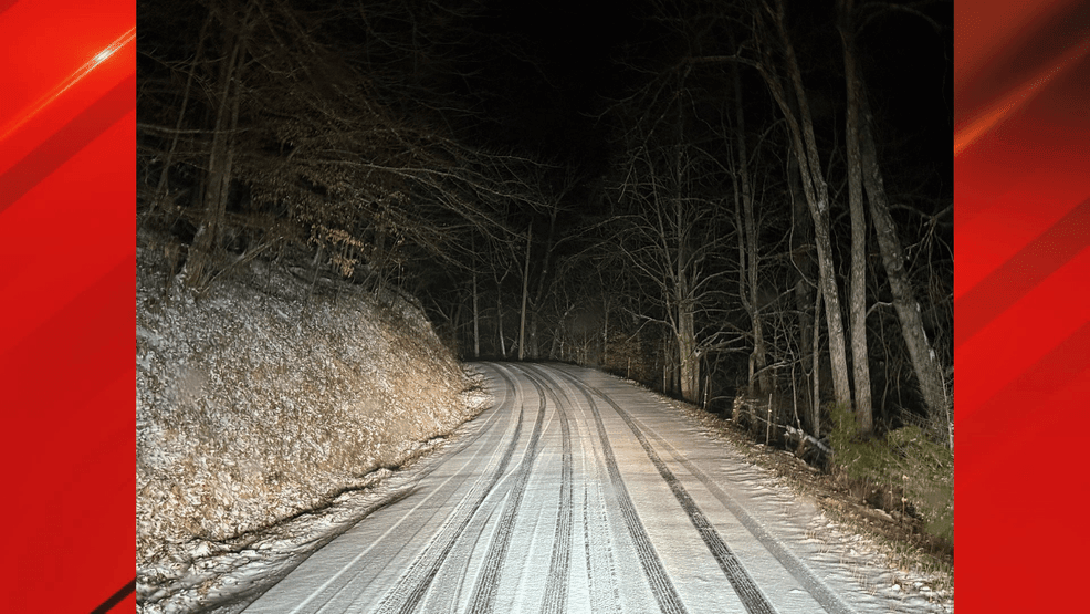 Road conditions improving in Hawkins County, some slick spots remain