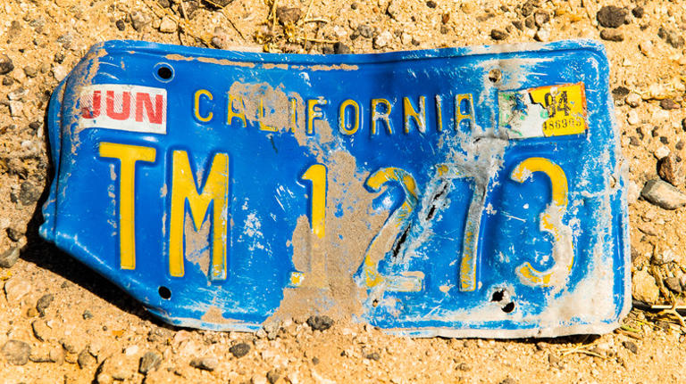 Your license plate may be too old even if it hasn't expired yet