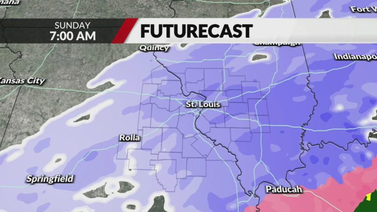 St. Louis snow forecast: Another round of snow coming Sunday