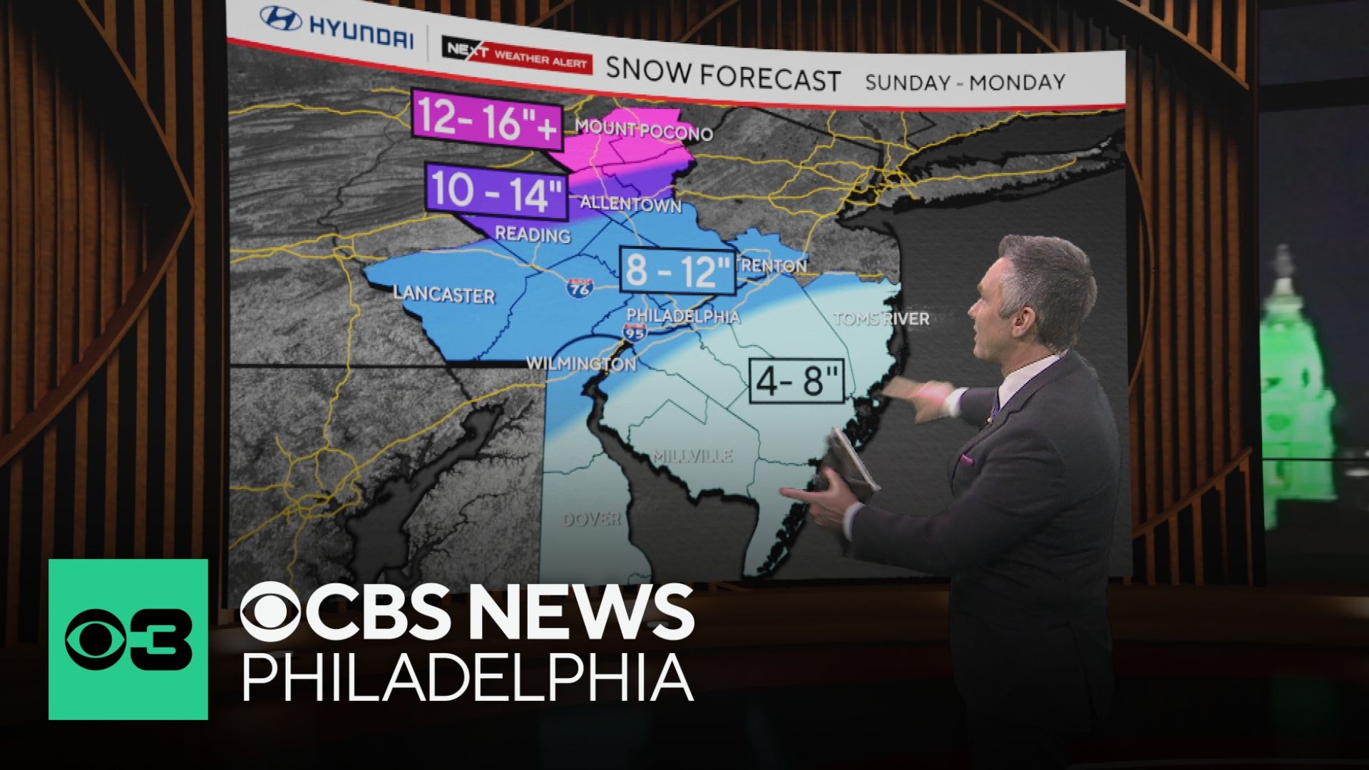 Here's how much snow you could see from Sunday's snowstorm | NEXT Weather