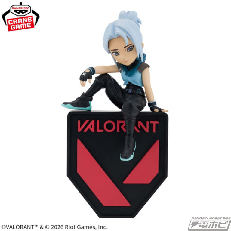 ジェットとセージをデフォルメデザインで立体化!『VALORANT』より