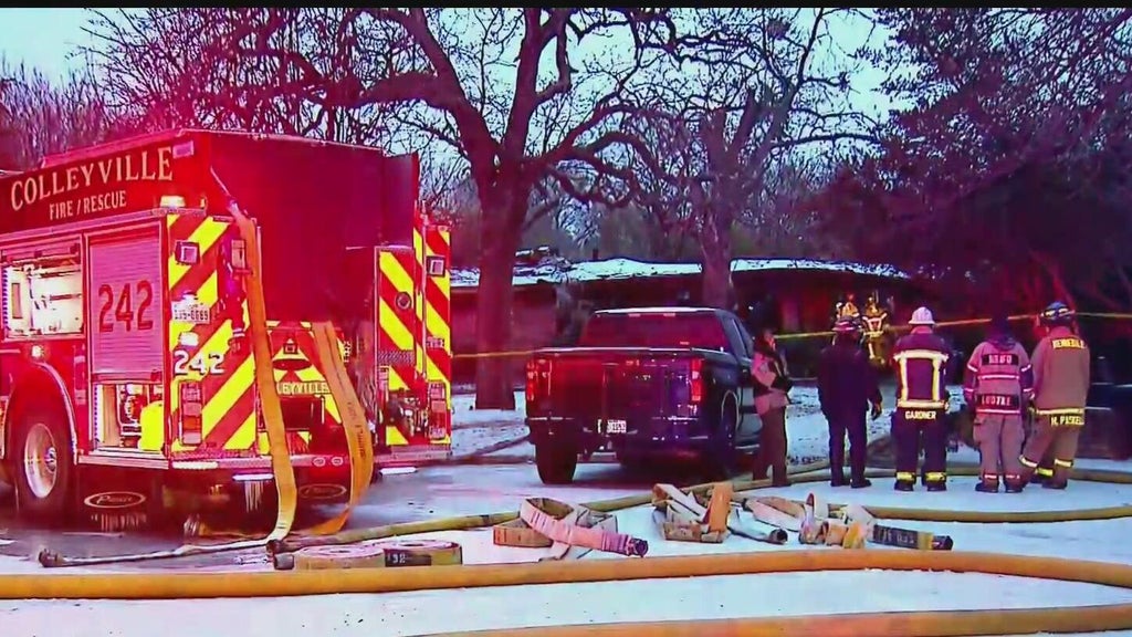2 dead, 2 injured following house fire in Colleyville, officials say