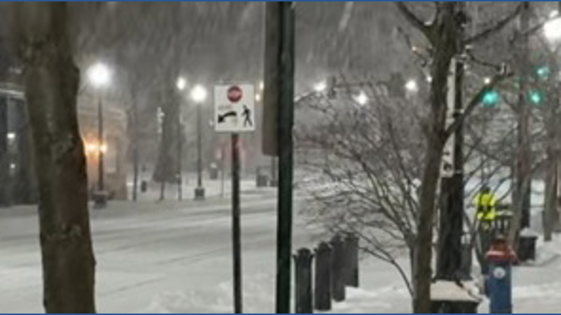 Fairfield County under a Level 2 snow emergency