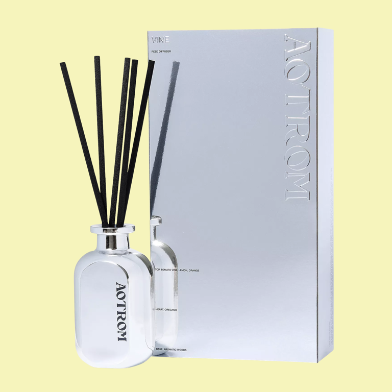 Alessi's reed diffuser bowl is for the chrome-obsessed fragrance lovers