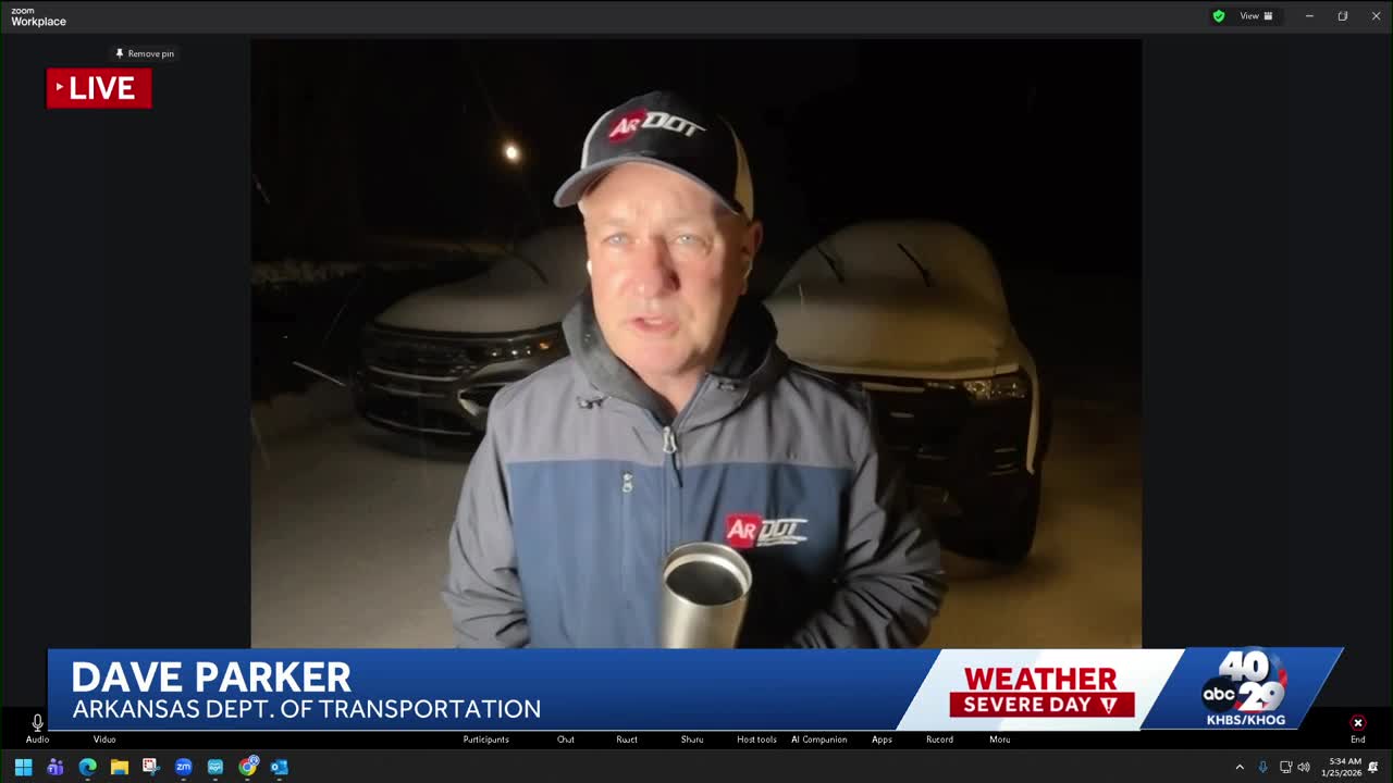 Arkansas road crews are working to clear roads after more snow fell ...