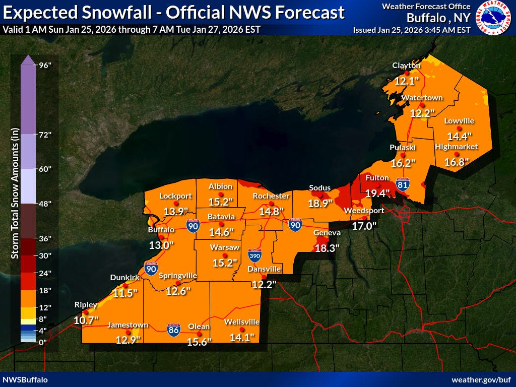 Widespread snow arrives Sunday as prolonged cold grips region