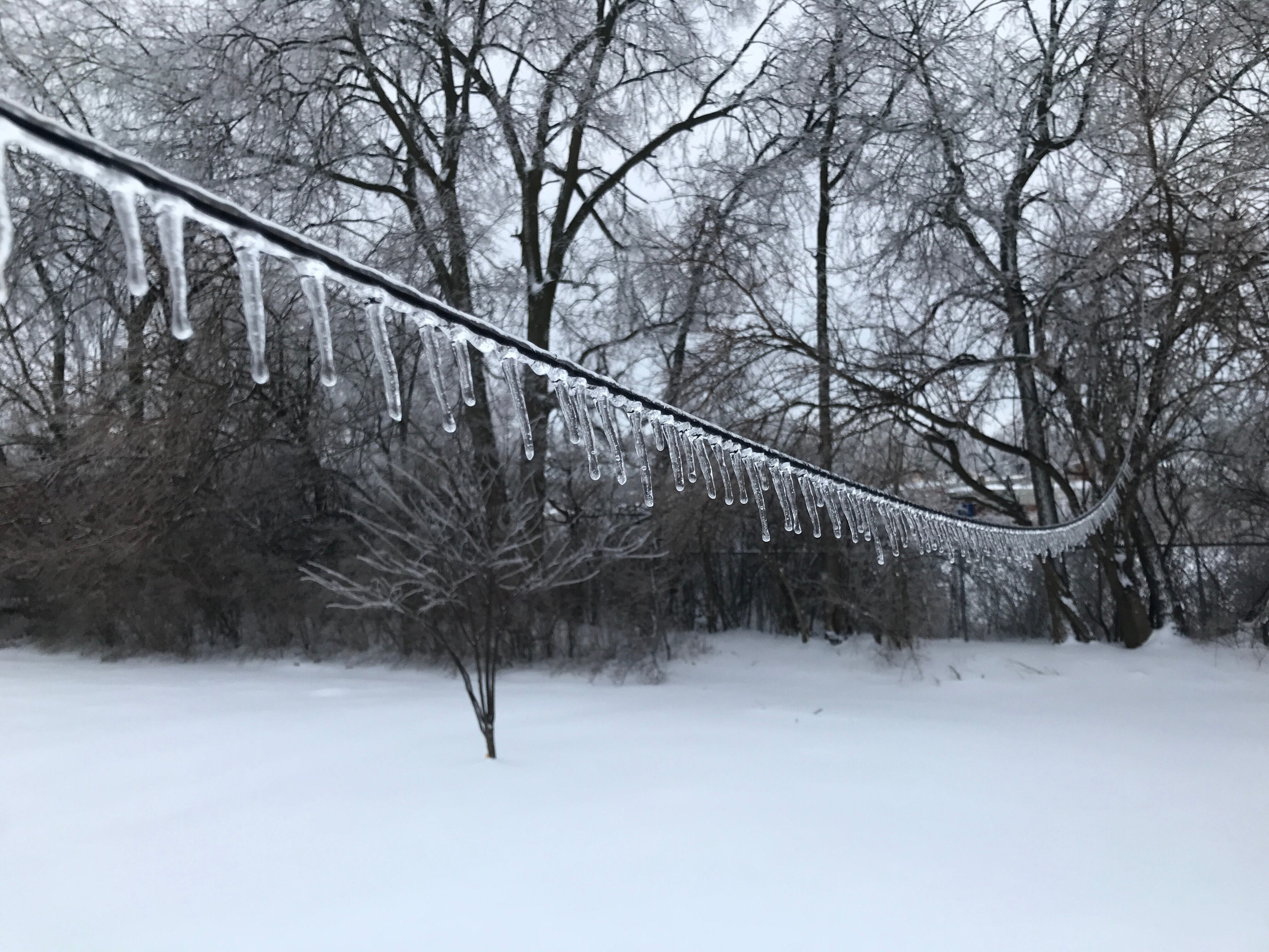 More than 160K customers without power Monday as icy conditions persist