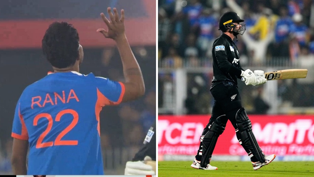 Harshit Rana has Devon Conway's number yet again, thanks to Hardik ...
