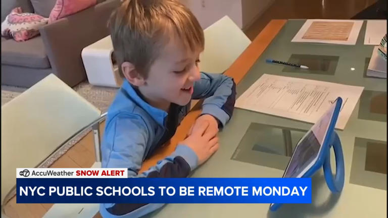 New York City public schools closed Monday due to inclement weather ...