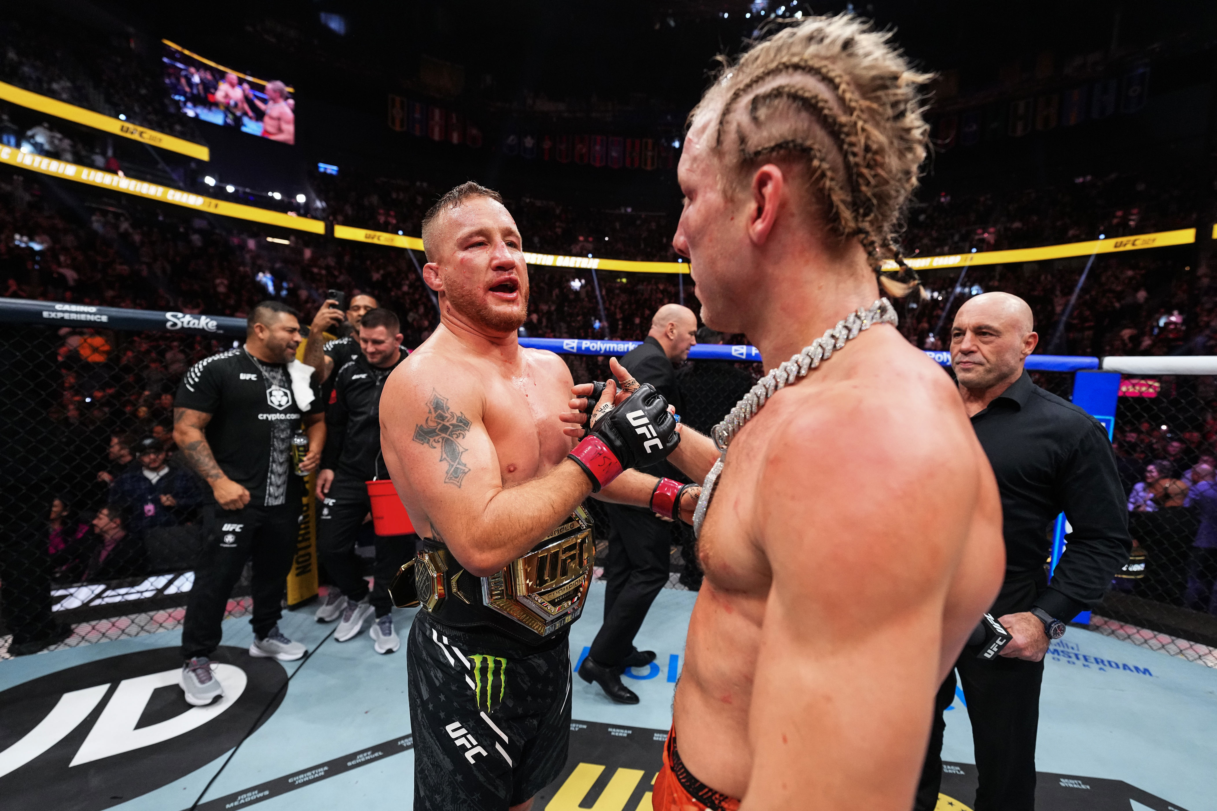 UFC 324 bonuses: Justin Gaethje, Paddy Pimblett among winners of first $100K prizes<br>