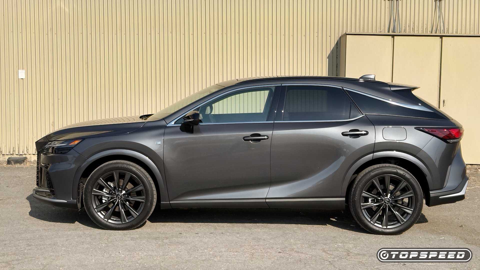 2025 Lexus RX350h F Sport Design Exterior Left Profile-1