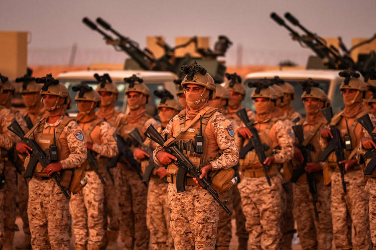 Saudi-backed Yemeni forces in Mukalla, Yemen, on January 19 amid accusations that the UAE has run secret detention sites in southern Yemen. Photo: AFP