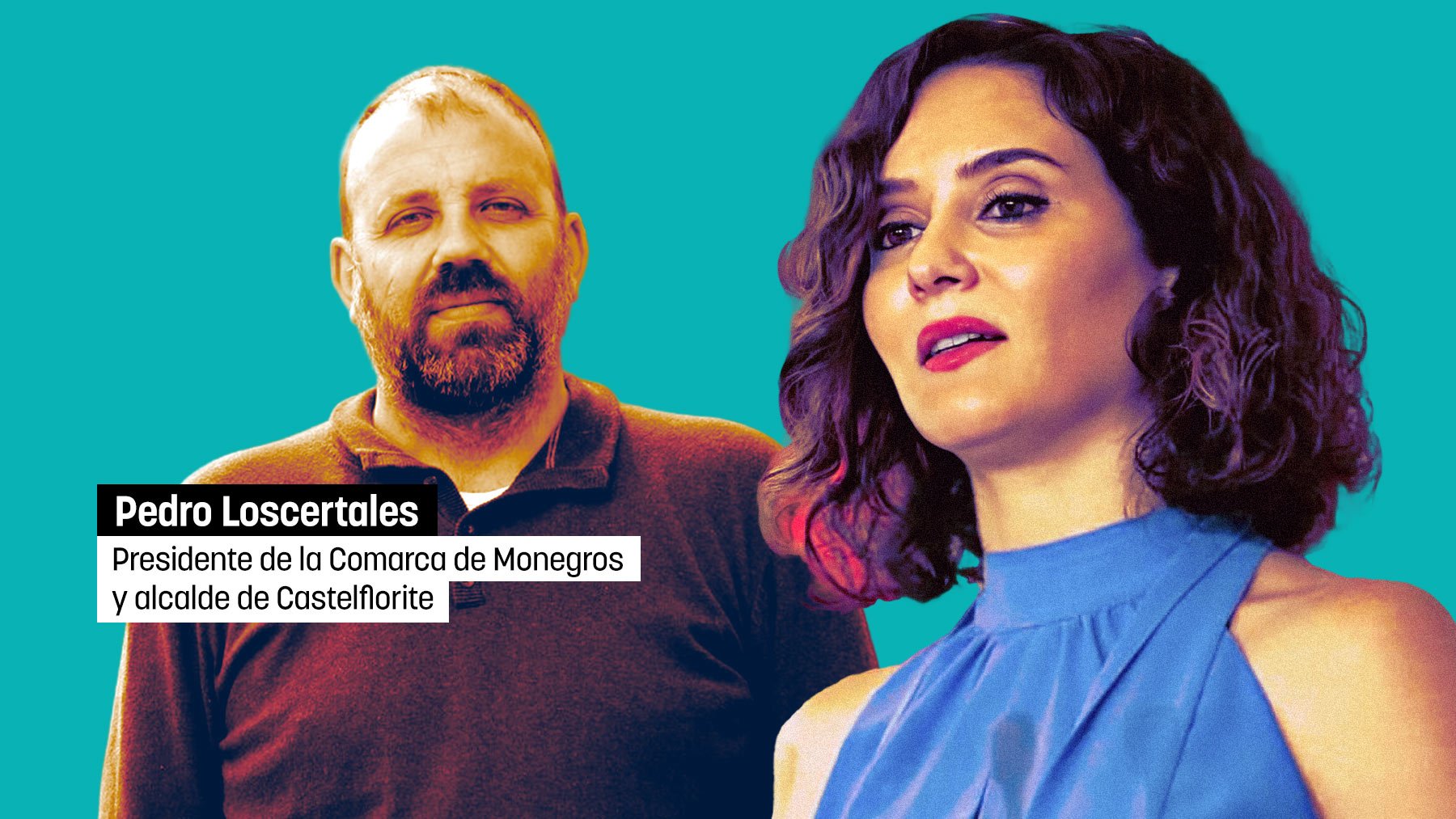 Un dirigente del PSOE en Aragón se presenta en el mitin de Ayuso y se ...