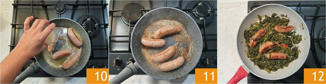 Sausage and broccoli rabe