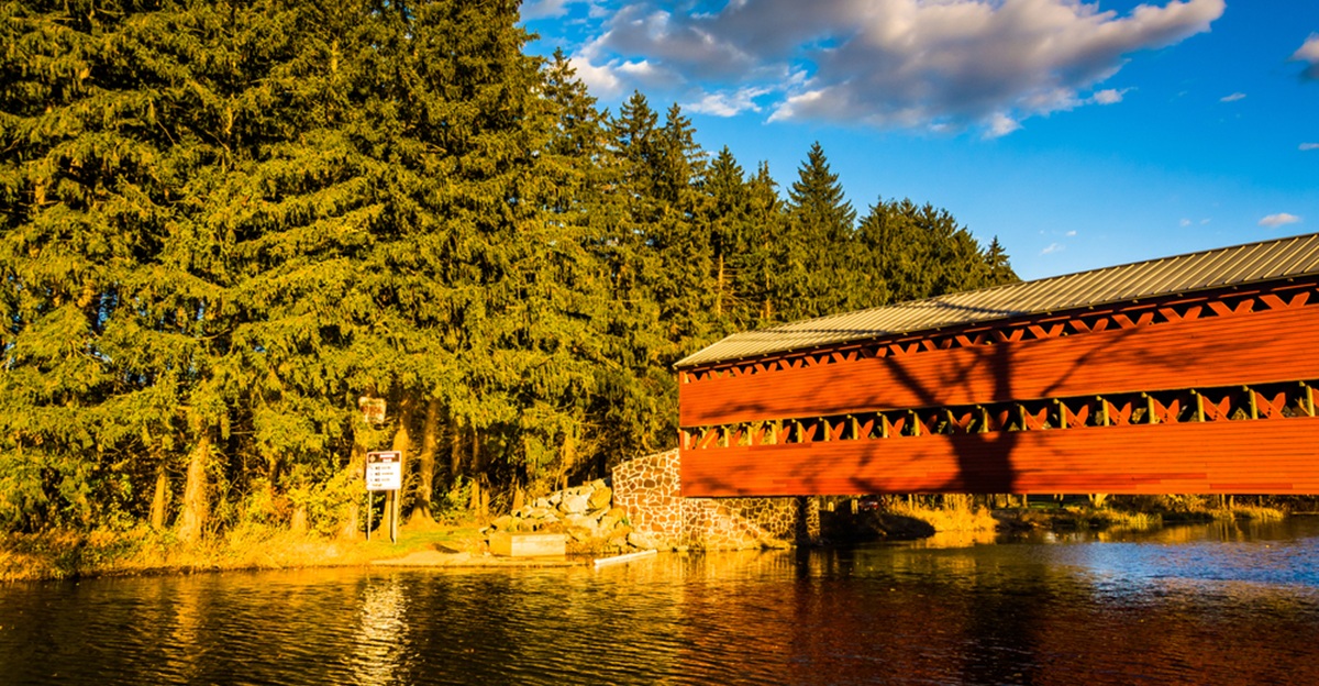 17 historic covered bridges you can still drive through in the US