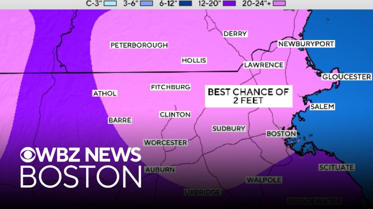 Latest forecast for Boston and Massachusetts shows best chance for 2 ...