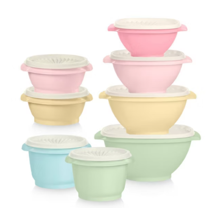 Relive your childhood with Target's 16-piece Tupperware heritage set