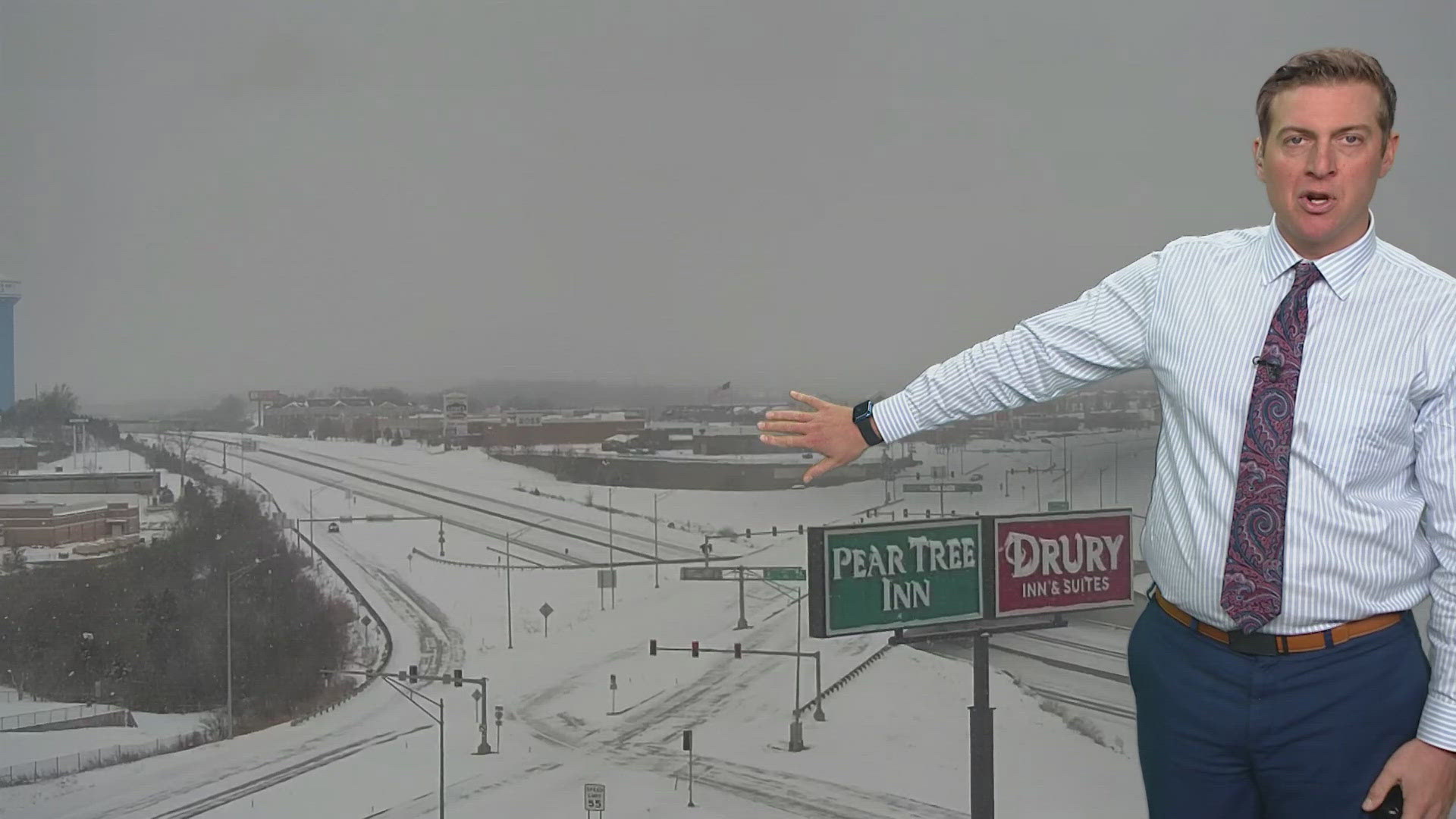 St. Louis winter storm: Sunday 10 am update