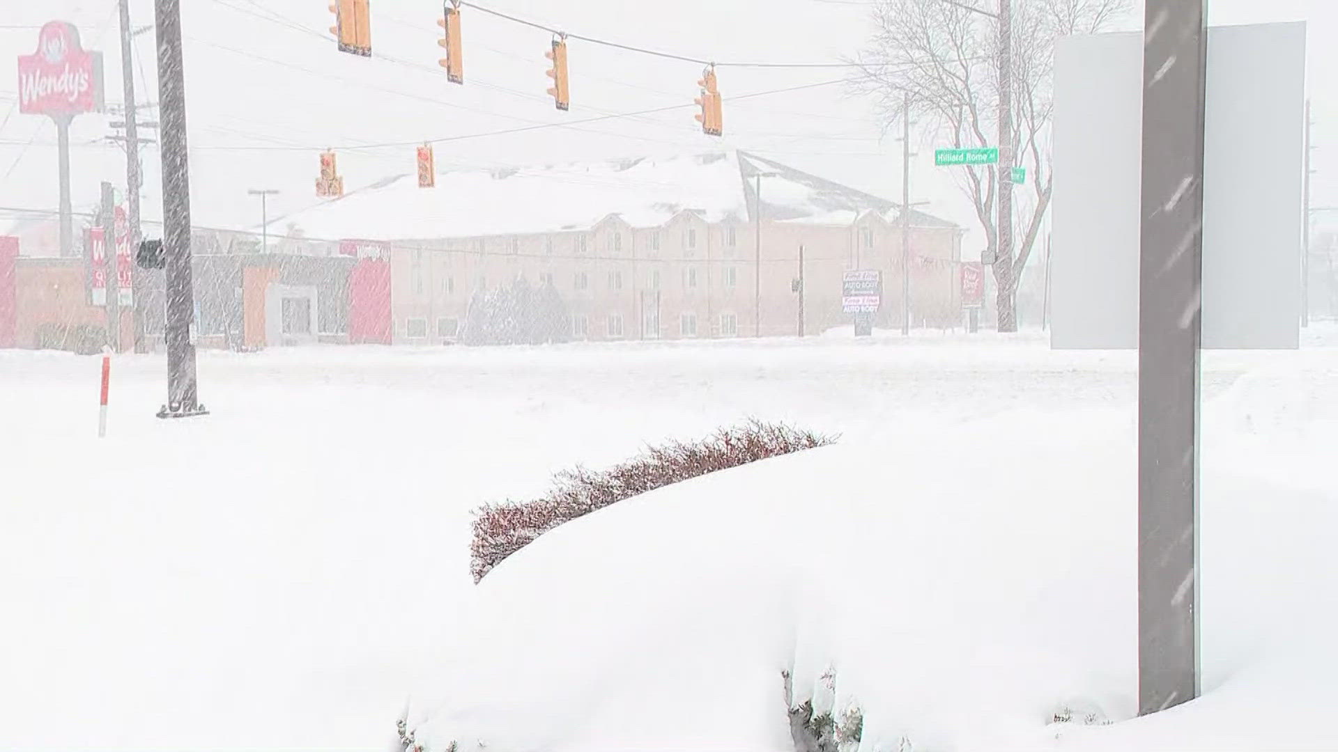 Several counties under a level 3 snow emergency as storm pummels ...