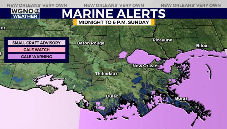 Severe weather potential lingers along the coast for Sunday morning