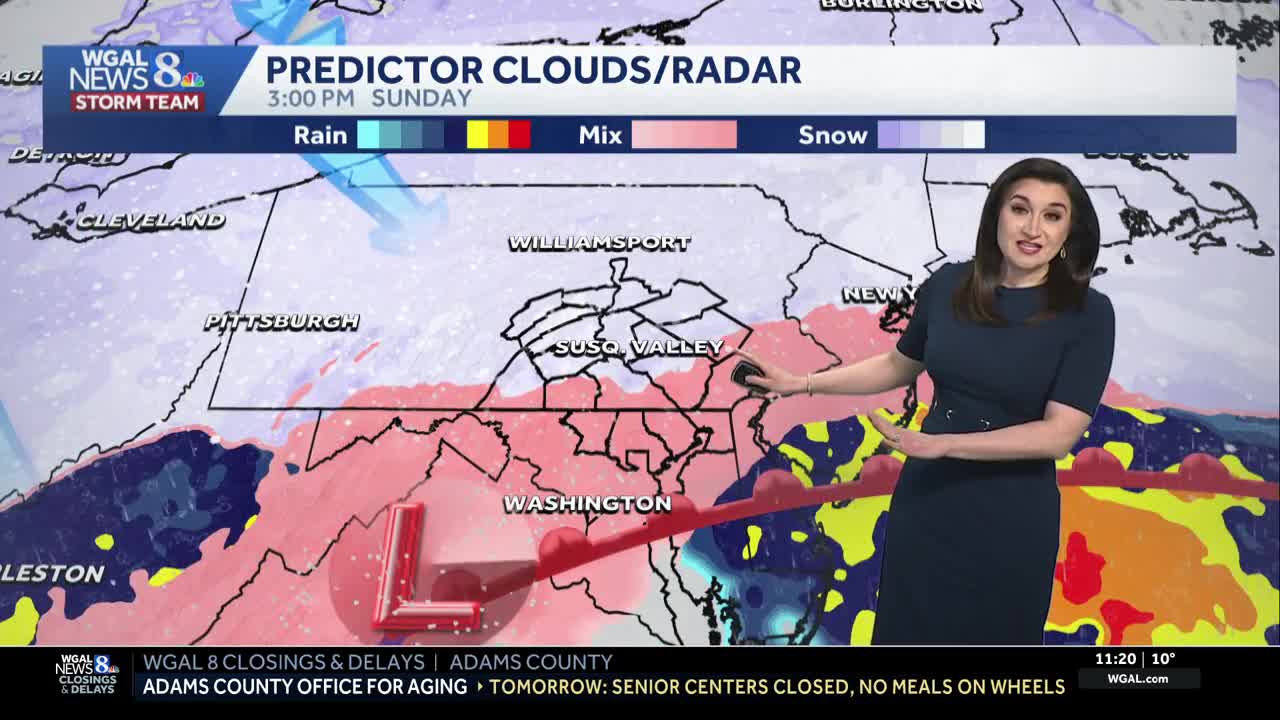11 AM winter storm update