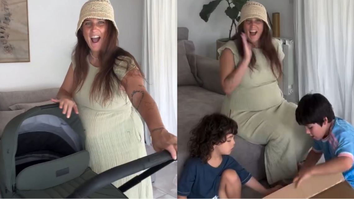 Juana Repetto mostró cómo se prepara para la llegada de su tercer hijo ...
