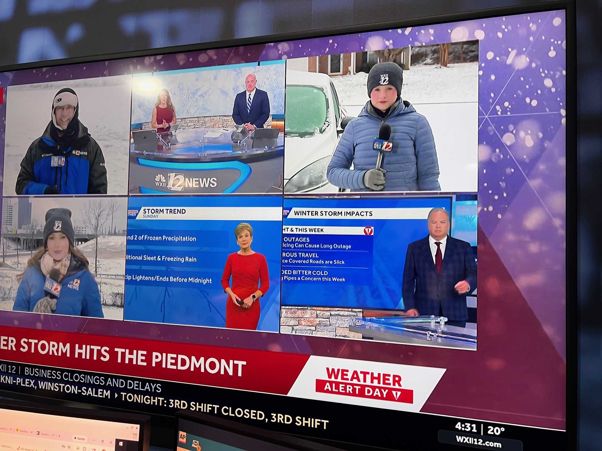 Weathering the storm with WXII 12 meteorologist Michelle Kennedy | Live ...