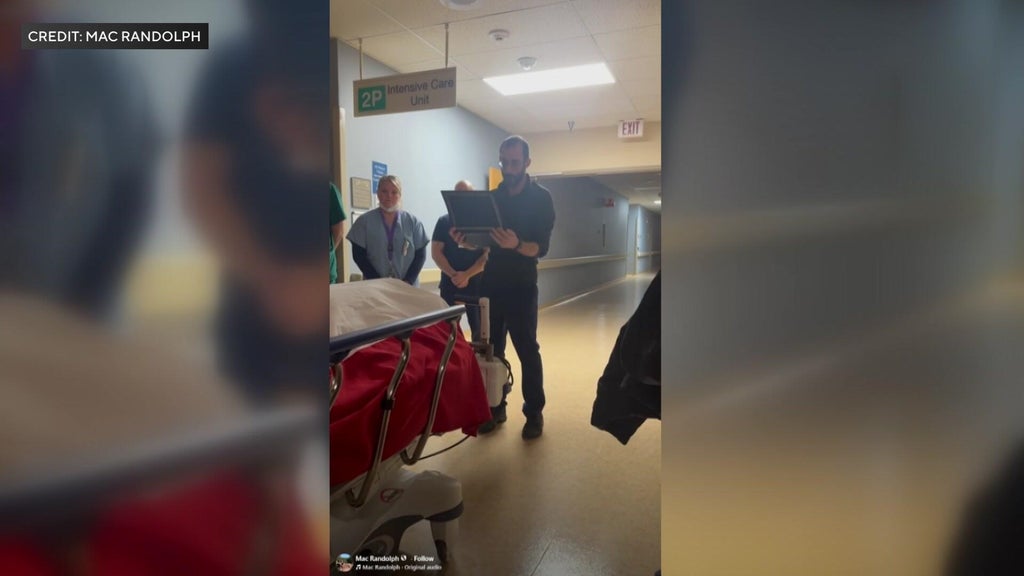 Video shows Alex Pretti giving veteran he treated in ICU final salute
