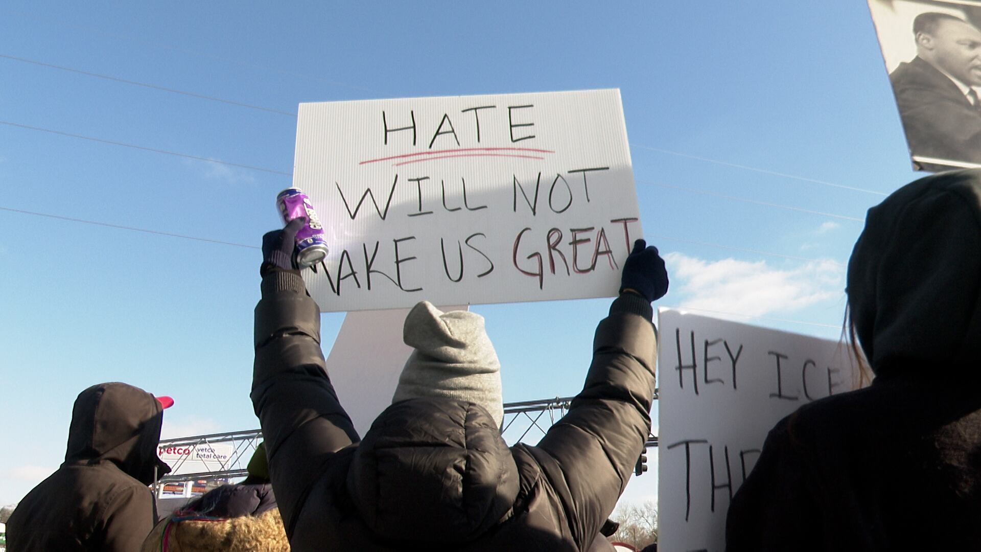 Omaha residents protest ICE in wake of second fatal shooting in Minneapolis