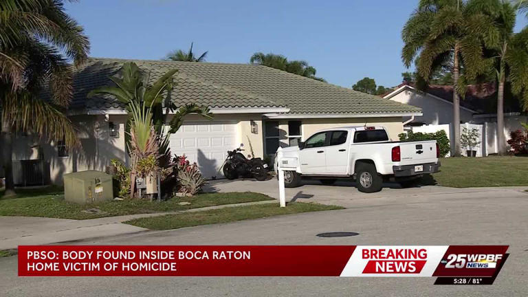 Body found in unincorporated Boca Raton home ruled homicide