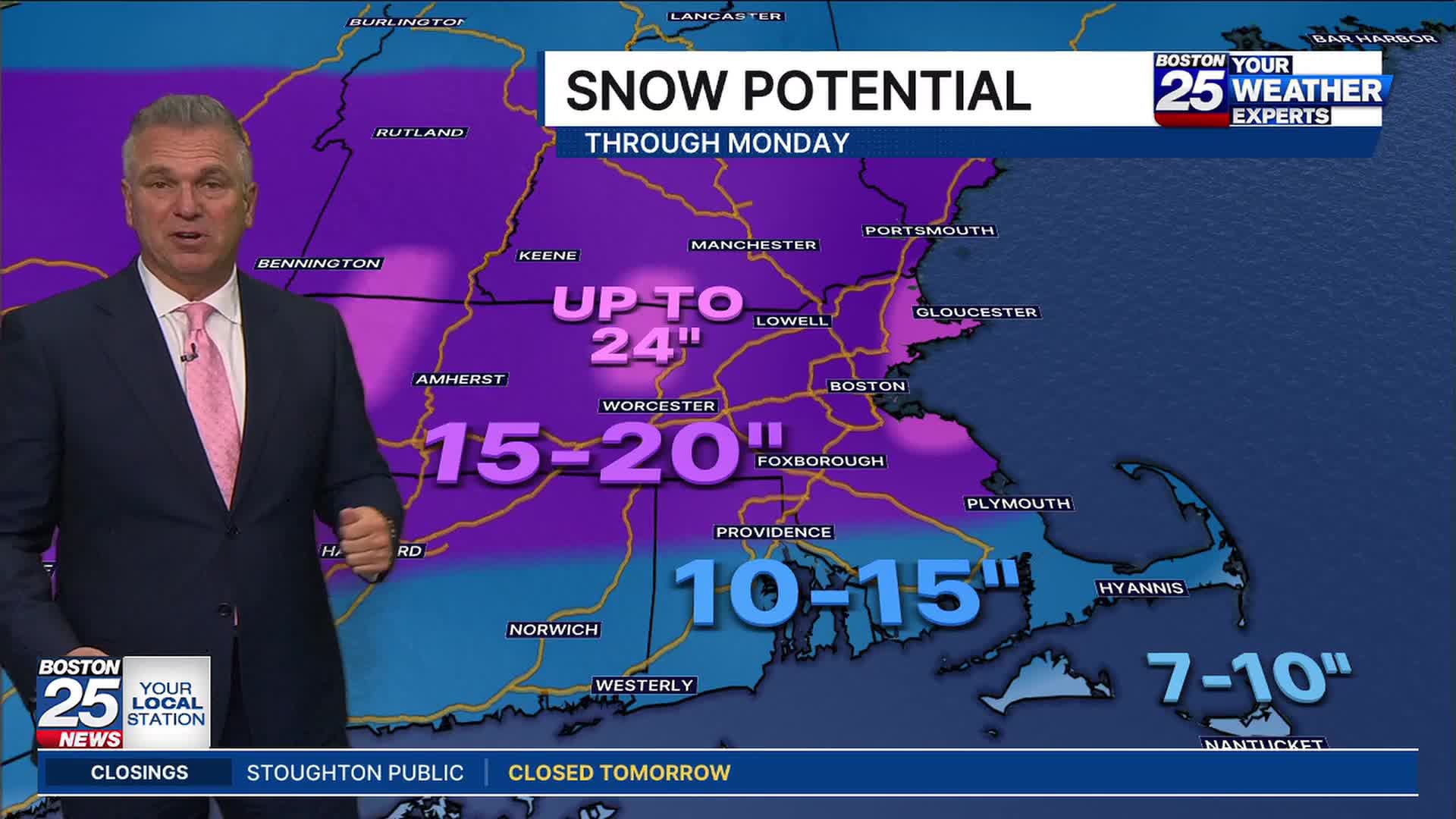 Weather alert: Biggest snowstorm in years hits Mass.