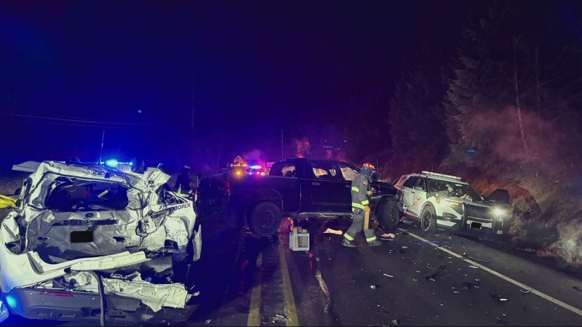 Deputy coroner recovering after being hit by car at crash scene in ...