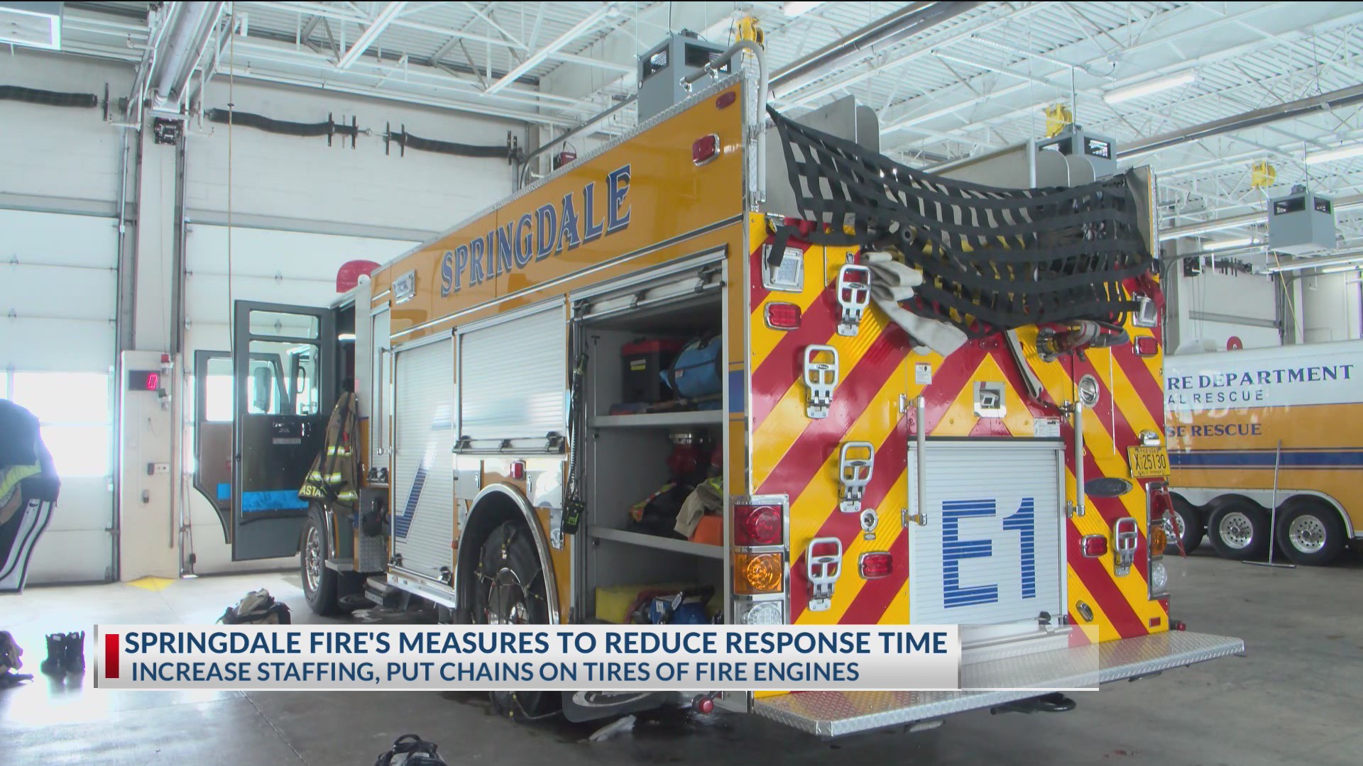 How Springdale's fire department is reducing response times in the snow