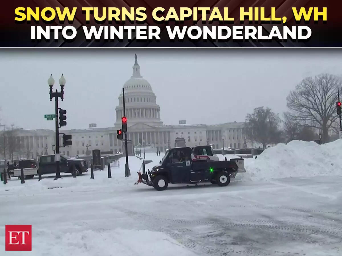 White House, Capitol Hill turn into winter wonderland as US braces for ...