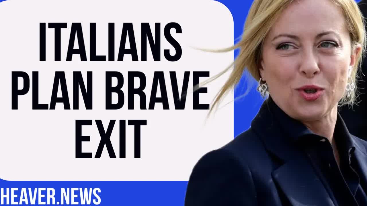 Italy exiting China's Belt and Road Initiative