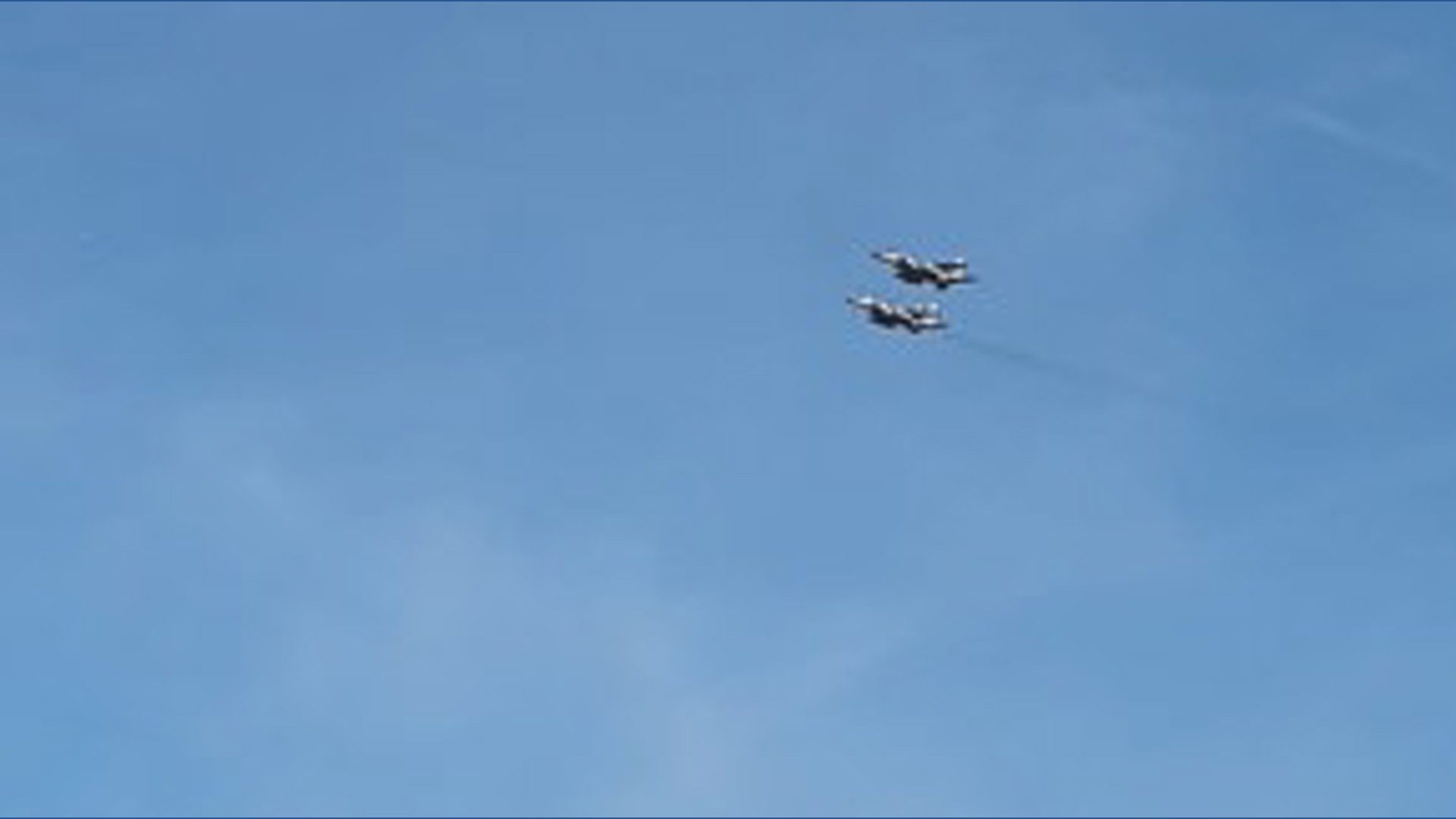 F-15EX jets flyover Seahawks vs. Rams game