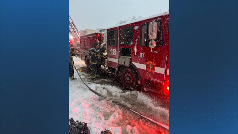 Boston Fire Department knocks out 3-alarm blaze in Dorchester