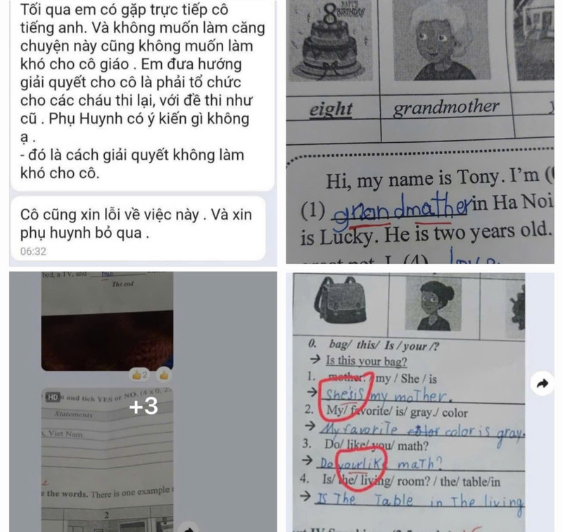 Tin mới vụ giáo viên tiếng Anh sửa nhiều bài thi ở Gia Lai