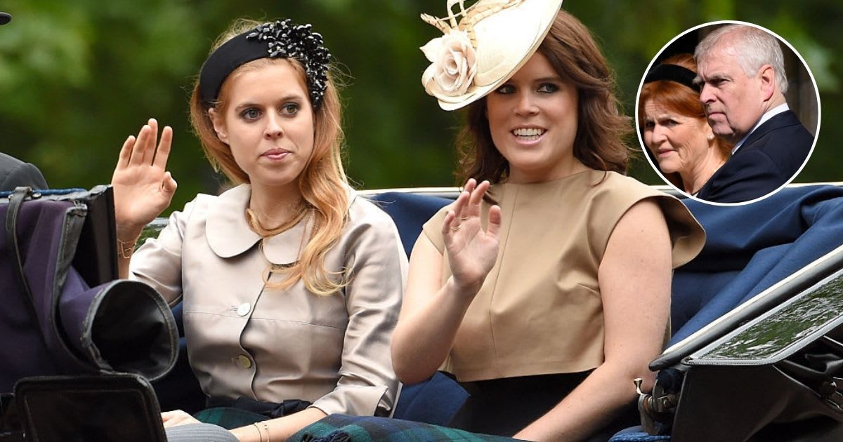 Beatrice and Eugenie are 'two more victims' caught in the Epstein ...