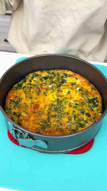 Easy breakfast using leftover ingredients