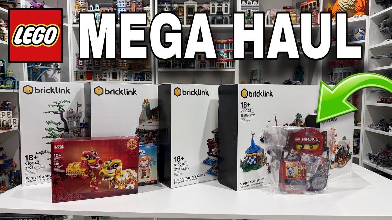 Why this mega LEGO haul matters to Ninjago and BrickLink collectors