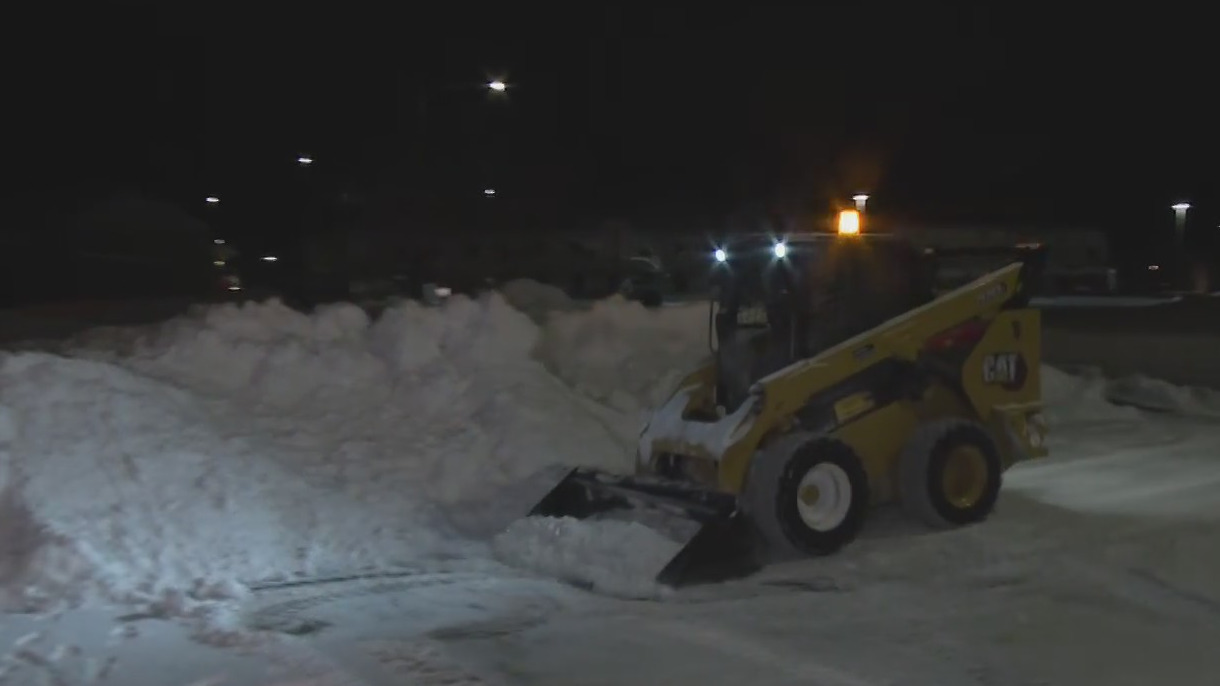Ambridge crews working to clear area roads following historic winter storm