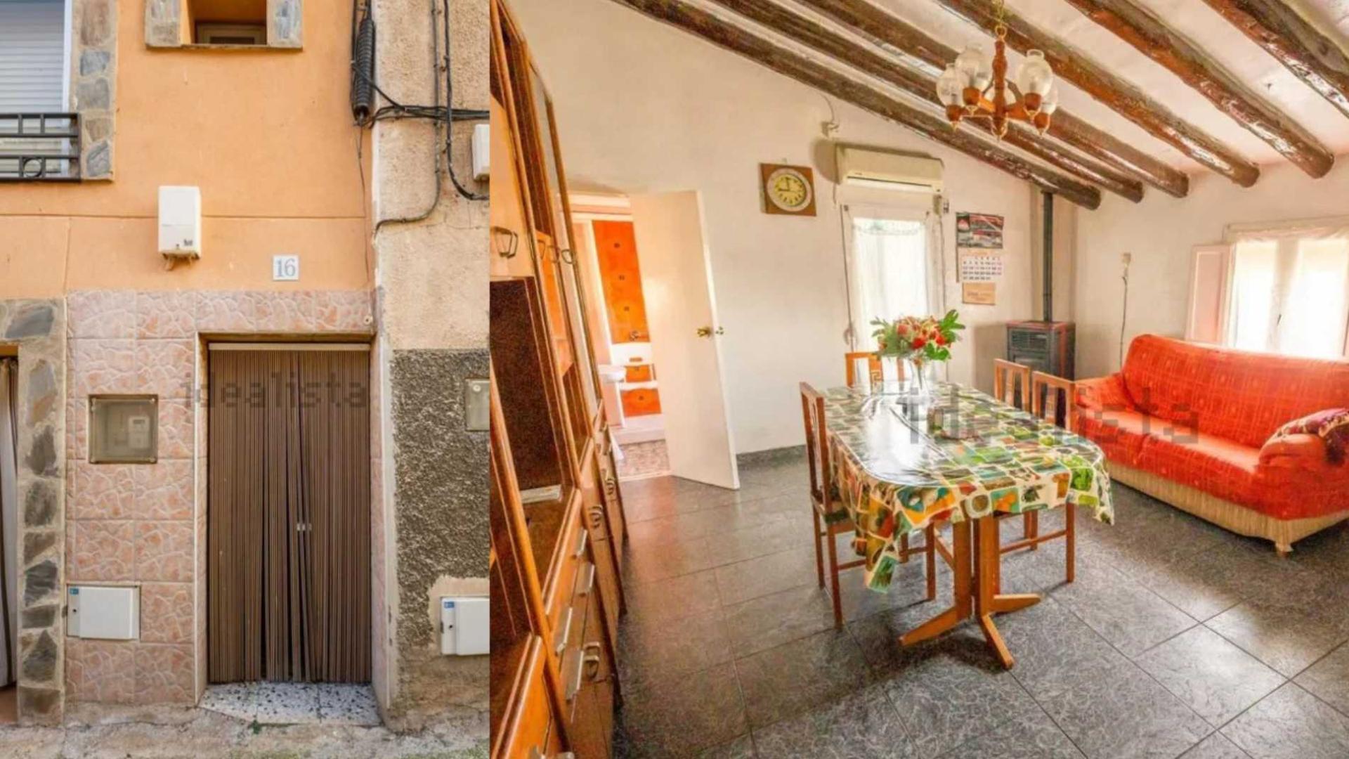 Casa a la venta barata a una hora de Zaragoza por menos de 45.000 euros ...