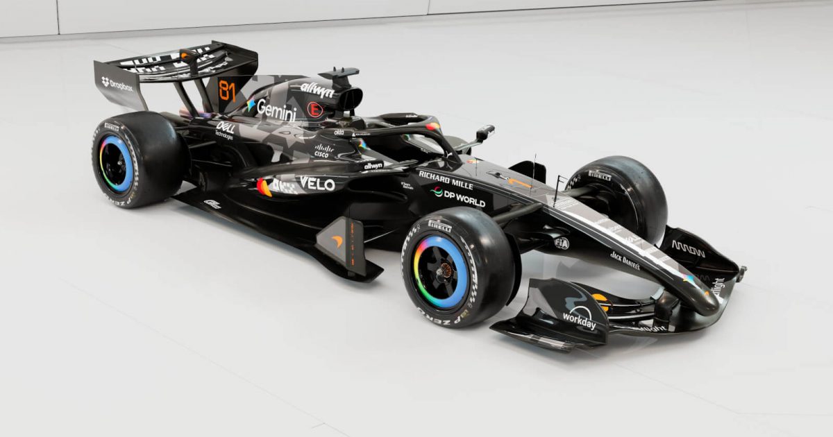 McLaren unveils striking black MCL40 ahead of delayed F1 2026 testing debut
