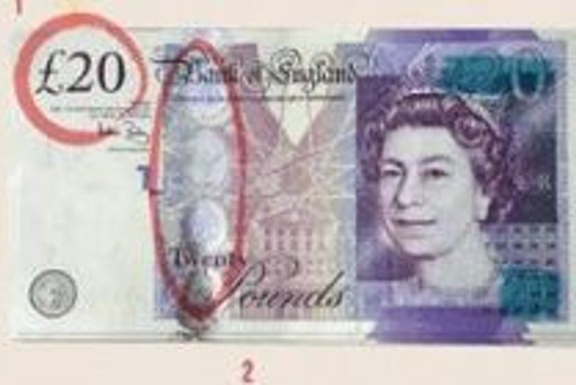 Fake £20 bank note alert in North Wales county
