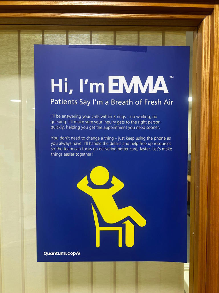 AI receptionist EMMA helps over a million GP patients